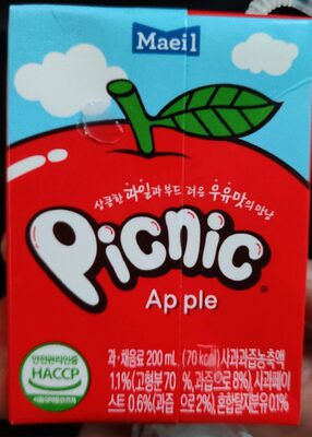 피크닉 애플 제품 사진