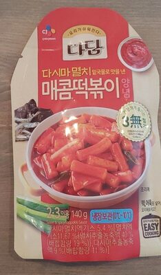 다담 매콤 떡볶이 양념 제품 사진