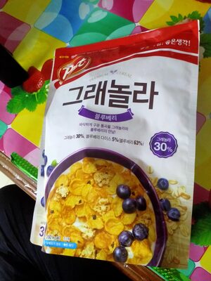 그래놀라 블루베리 제품 사진