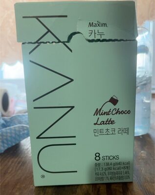 Maxim 카누 민트초코 라떼 제품 사진