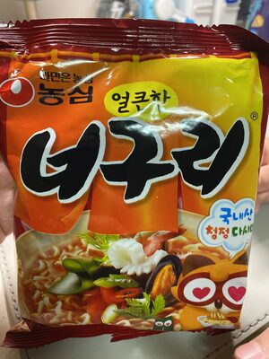 얼큰한너구리 제품 사진
