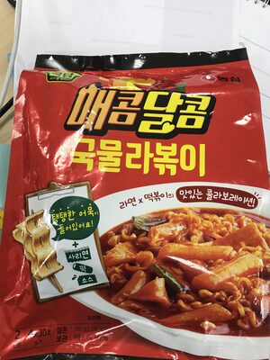 쿡탐 매콤달콤 국물라볶이 제품 사진