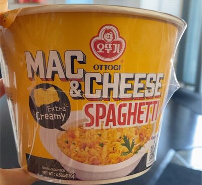 MAC&CHEESE 스파게티 제품 사진