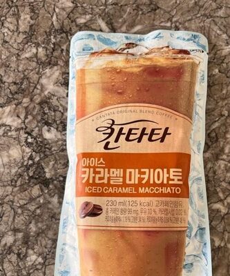 칸타타아이스카라멜마키아토 제품 사진