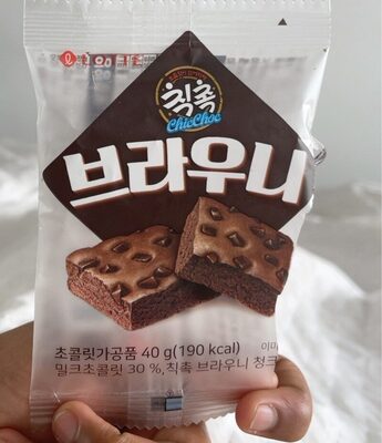 칙촉브라우니 제품 사진