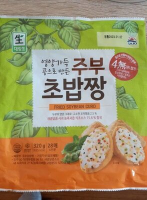 대림선 새콤달콤유부초밥 제품 사진