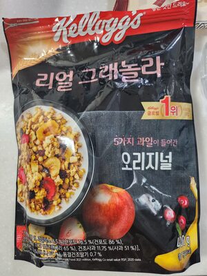 리얼 그래놀라 오리지널 제품 사진