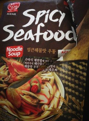 본고장 데우찌해물맛우동 제품 사진