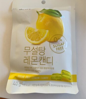무설탕 레몬캔디 제품 사진