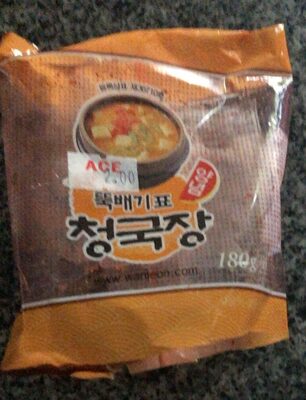 양념청국장 제품 사진