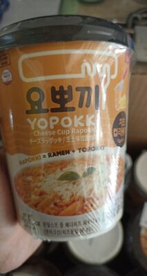 치즈 컵 라볶이 제품 사진