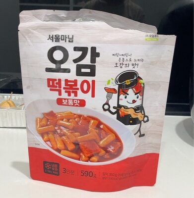 서울마님 오감떡볶이 보통맛 제품 사진
